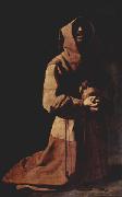 Francisco de Zurbaran, Knieender Hl. Franziskus